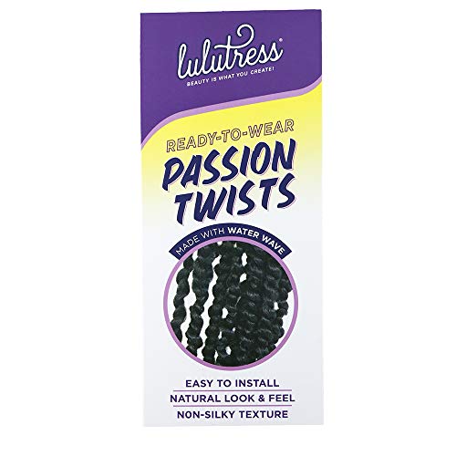 MULTI PACK DEALS! Sensationnel Crochet Braids Lulutress Passion Twist 18" (5-PACK, T1B/BG)