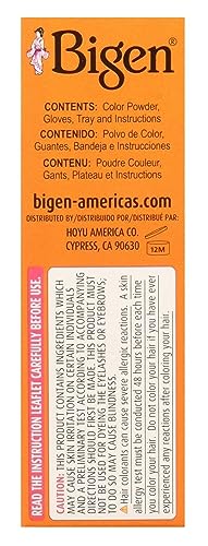 Bigen Permanent Powder Hair Color, Deep Burgundy 0.21 Ounce