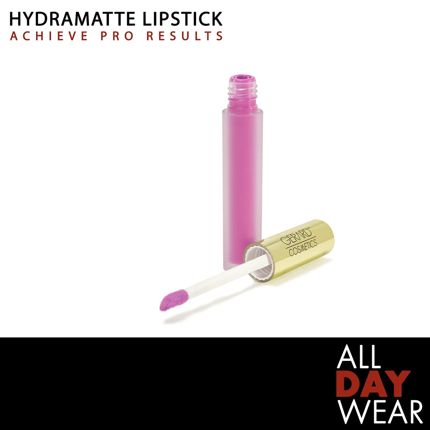 Gerard Cosmetics HydraMatte Liquid Lipstick Summer Lovin, Hot Pink Lipstick with Matte Finish, Long Lasting and Non Drying, Super Pigmented Fully Opaque Lip Color