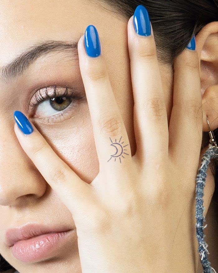 Inkbox Temporary Tattoos, Semi-Permanent Tattoo, One Premium Easy Long Lasting, Water-Resistant Temp Tattoo with For Now Ink - Lasts 1-2 Weeks, Paddin, 1 x 1 in