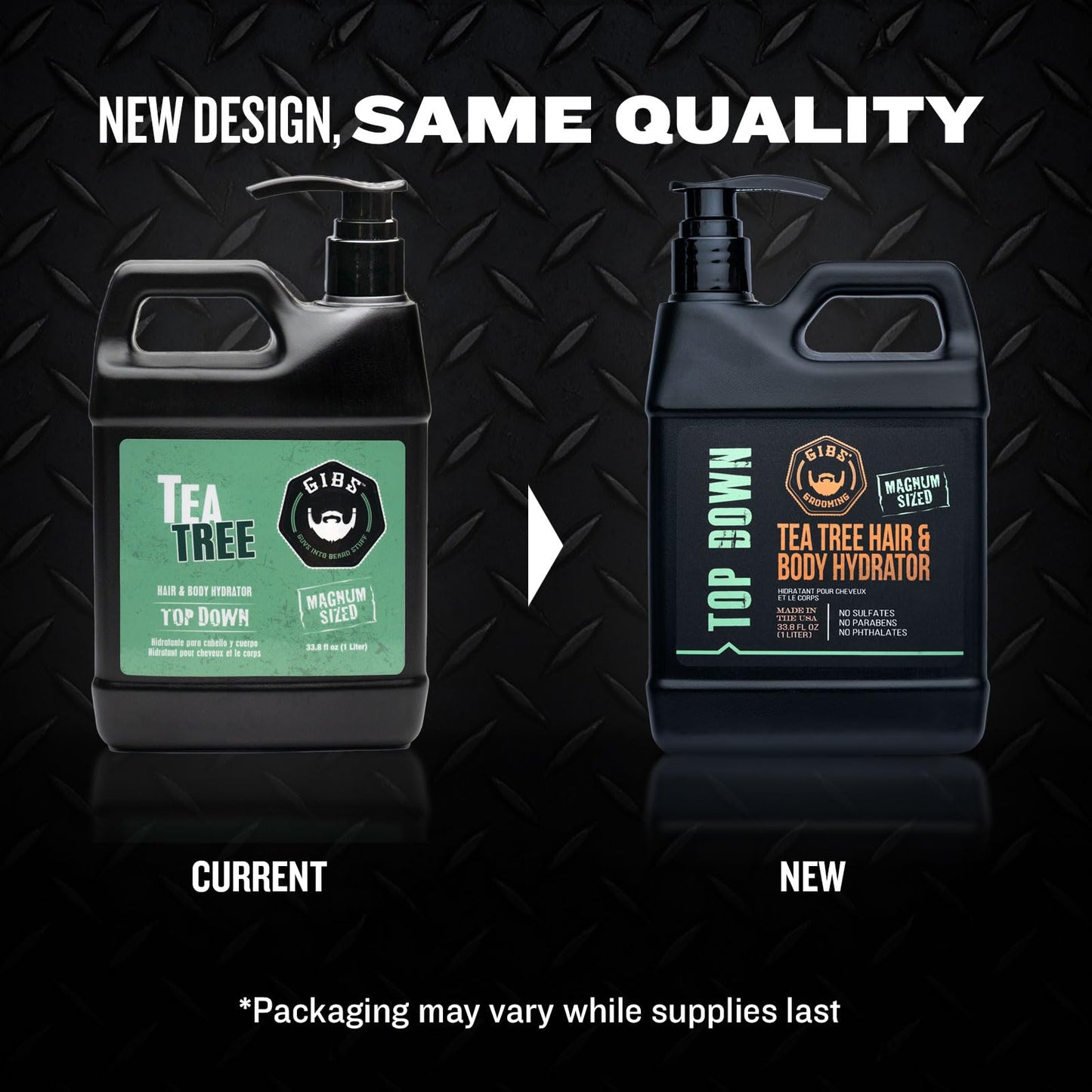 GIBS Tea Tree Hair & Body Hydrator 33.8 Oz