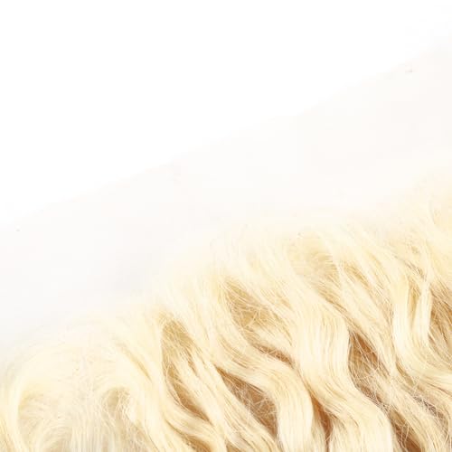 ELIHAIR Lace Frontal Closure 13x4 Ear to Ear Lace Frontal Free Part #613 Blonde Deep Wave Hair Weaves Pre Plucked Frontal With Baby Hair Brazilian Virgin Human Hair 12inch