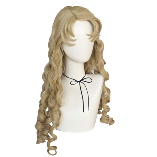 Soyusunny Long Wavy Cosplay Wigs Halloween Party Costume for Women (Aurora)