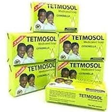 Gratiam Medicated Tetmosol Soap, (6), 1 Count (Pack of 1), Green/yellow