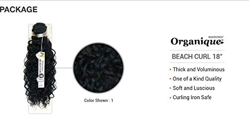 Organique Mastermix Synthetic Weave – Beach Curl 18" (2 Dark Brown)