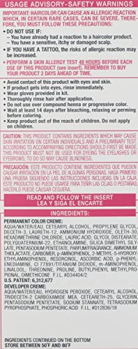 L'Oreal Paris Excellence Creme Triple Protection Hair Color, Light Auburn (Warmer) [6R] 1 ea (Pack of 3)