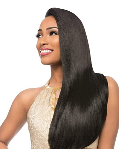 Sensationnel Empire yaki human hair - tangle free weaving for quick weave and sew in styles for faux highlights - 1 pack (10 inch, S4/27)