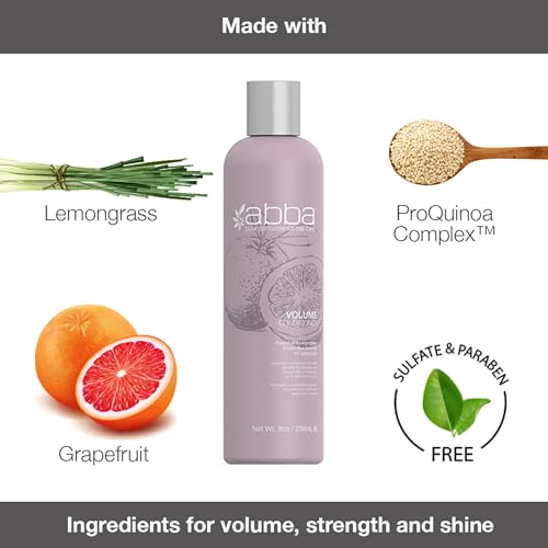 ABBA Volume Conditioner, Grapefruit & Lemongrass, 32 Fl Oz
