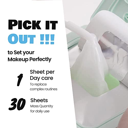 DEWYTREE Pick and Quick Refreshing Aqua Mask 30 Sheets | Moisturizing Sheet Masks for Face w/Hyaluronic Acid | Gentle Korean Sheet Mask Skin Care w/Amino Acids | Hydrating Face Mask Sheets