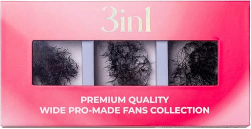 LLBA Promade Mix 750 Fans | Handmade Volume Eyelashes | Multi Selections From 5D To 12D | C CC D Curl | Thickness 0.03~0.1 mm | 9-18mm Length | Long Lasting | Easy Application 10D-0.03 C 11-12-13mm