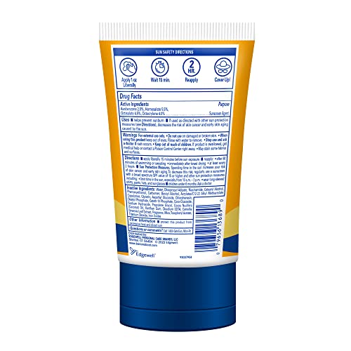 Banana Boat Protection + Vitamins Sunscreen Lotion SPF 30 | Moisturizing Lotion Sunscreen SPF 30 with Vitamin C & Vitamin B3 Niacinamide, 4.5oz