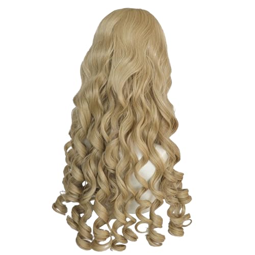 Soyusunny Long Wavy Cosplay Wigs Halloween Party Costume for Women (Aurora)
