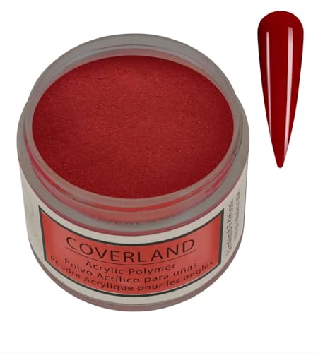 Tones Coverland Acrylic Nail Powder "Naughty Or Nice" - Limited Edition Acrylic Powder for Nail Design, Sculpting, and Masking Nail Bed Imperfections - Professional Acrylic Nail Supplies - (1.5 Oz)