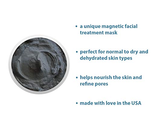 Raya Hydro-Magnetic Mud Masque (677) | Nourishing Facial Treatment Mask for Dry Skin | Magnetic Minerals Help Refine Pores and Improve Complexion