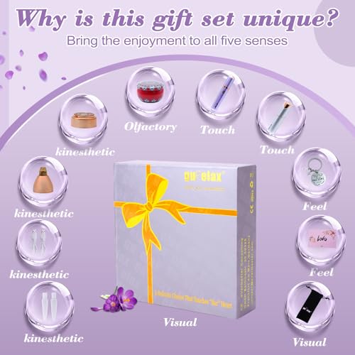Hair Removal Device for Women-Christmas Gift Set-Painless Hair Remover Luxury Kit, Multifunctional Electric Epilation System, Portable Facial Hair Remover, with Scented Candle, Keychain, Blessing Card