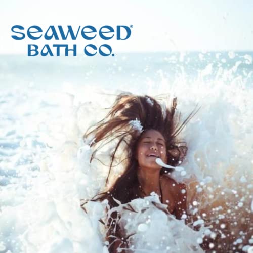 Seaweed Bath Co. Body Wash and Body Cream Duo, 12 Ounce, 6 Ounce, Eucalyptus Peppermint Scent, Sustainably Harvested Seaweed