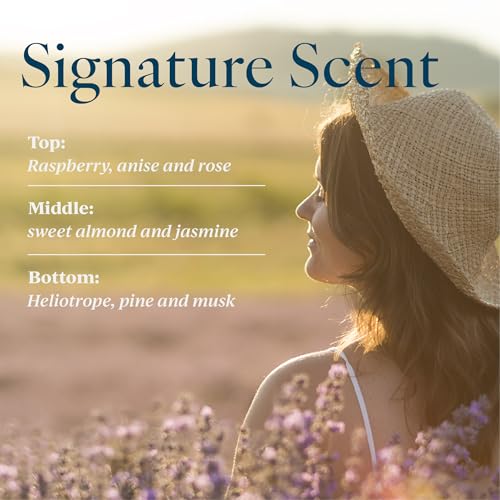 Provence Sante Natural Liquid Soap - Moisturizing Almond Oil Hand Soap with Warm Sweet Almond Scent - Elegant Pump Dispenser for Kitchen & Bath (16.9 oz)