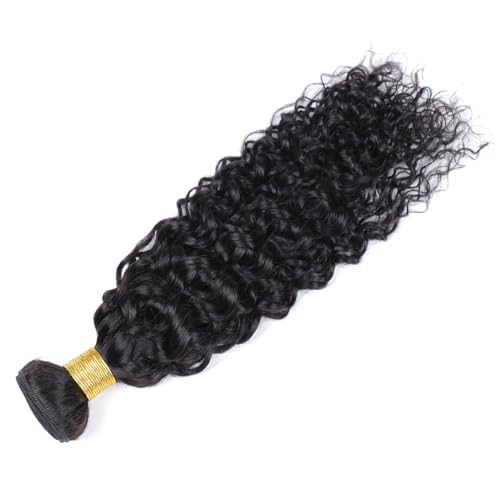 VIYAVIYA Brazilian Water Wave Bundles 10 Inch Human Hair Unprocessed Water Wave Human Hair Bundles Brazilian Virgin Hair Natural Color