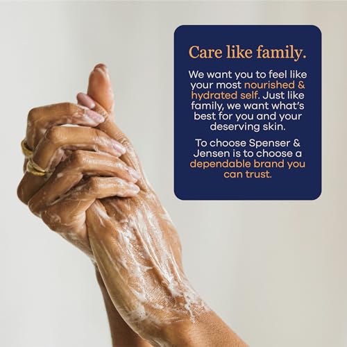 Spenser & Jensen Daily Moisturizing Body Lotion with Soothing Lavender Oil & Chamomile - Gentle On All Skin Types - Body Lotion for Women & Men - Paraben Free - 18 Oz (Pack of 1)