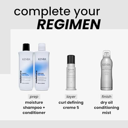 Kenra Dry Oil Conditioning Mist | Soft-Touch Nourishing Spray | Increases Shine & Softness | All Hair Types | 5 oz