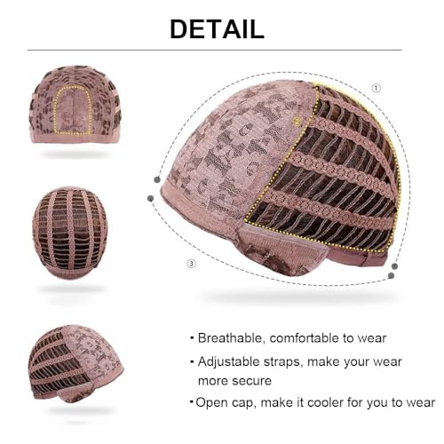 RightOn Black Wig Long Wavy Black Wigs for Women Daily Party Hairnet Include