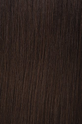 Organique Mastermix YAKY STRAIGHT 4PCS (18"/20"/22", 4 Medium Brown) - Shake-N-Go Synthetic Weave