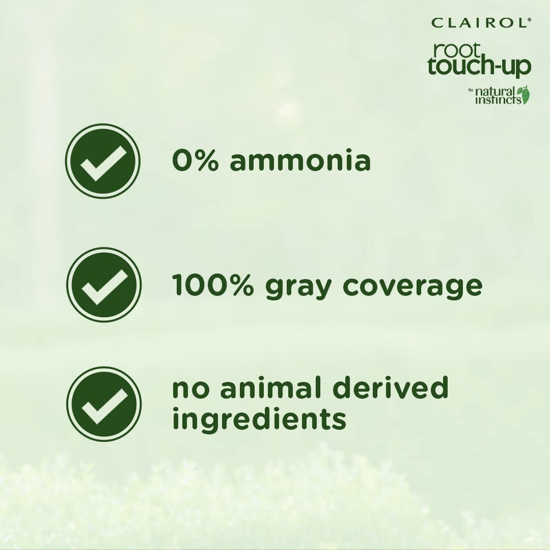 Clairol Root Touch-Up by Natural Instincts Permanent Hair Dye, 5C Cool Brown Hair Color, Pack of 2