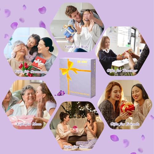 Hair Removal Device for Women-Christmas Gift Set-Painless Hair Remover Luxury Kit, Multifunctional Electric Epilation System, Portable Facial Hair Remover, with Scented Candle, Keychain, Blessing Card