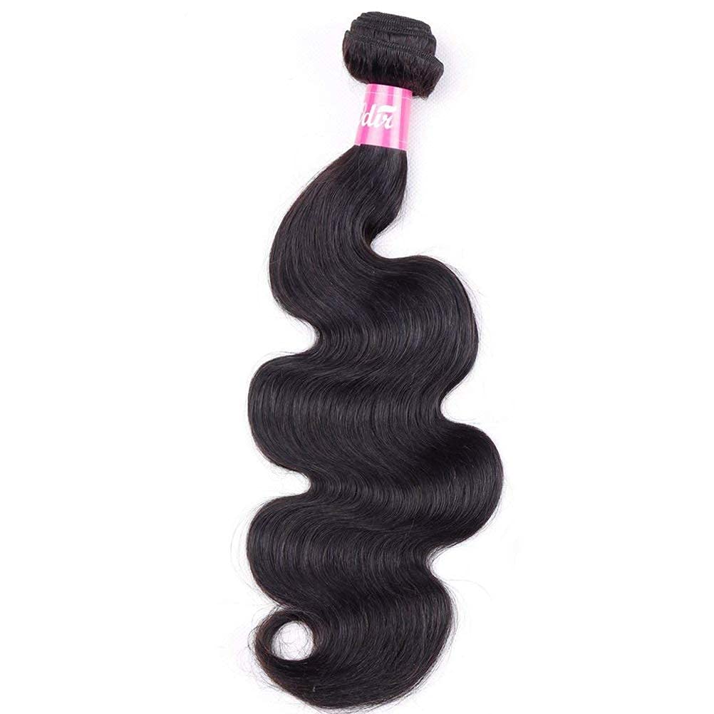 Odir Body Wave Human Hair One Bundles 20 Inch Unprocessed 10A Brazilian Body Wave Virgin Hair 1 Bundle Remy Hair Extensions 100g/Bundle Natural Color