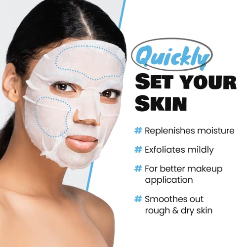 DEWYTREE Pick and Quick Refreshing Aqua Mask 30 Sheets | Moisturizing Sheet Masks for Face w/Hyaluronic Acid | Gentle Korean Sheet Mask Skin Care w/Amino Acids | Hydrating Face Mask Sheets