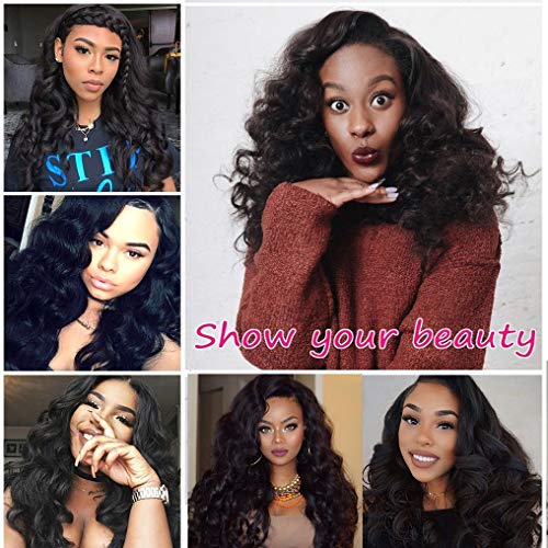 Greatremy Brazilian Virgin Human Lace Frontal Closure with Free Part Baby Hair Ear To Ear Straight 13"x4" Density Natural Color 10inch