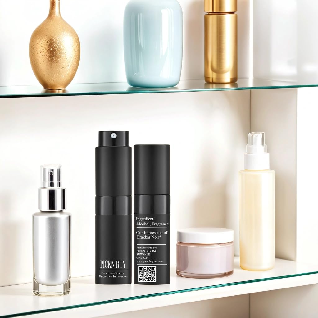 PICKN BUY Luxury Perfume for Women 0.34 Fl oz, Scent Compatible to Blue Sail Perfume, Made in USA, Long-Lasting Spray Comes in Refilable Bottle