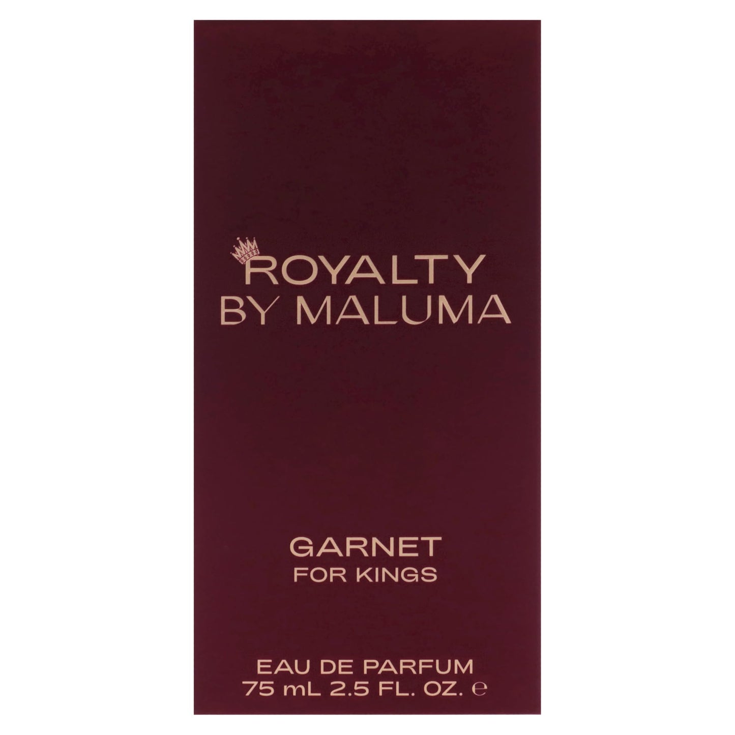 ROYALTY BY MALUMA Garnet from - Perfume for Men - Energetic and Daring Scent - Opens with Notes of Lavender and Pink Pepper - Perfect for Date Night or Evening Out - 2.5 oz EDP Spray