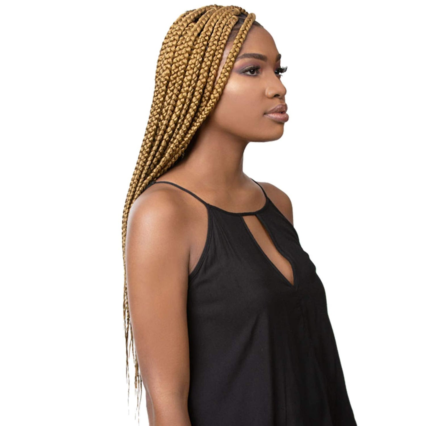 XPRESSION Sensationnel Synthetic Hair Braids 3X Ruwa Pre-Stretched Braid 24" (3 Packs, M44)