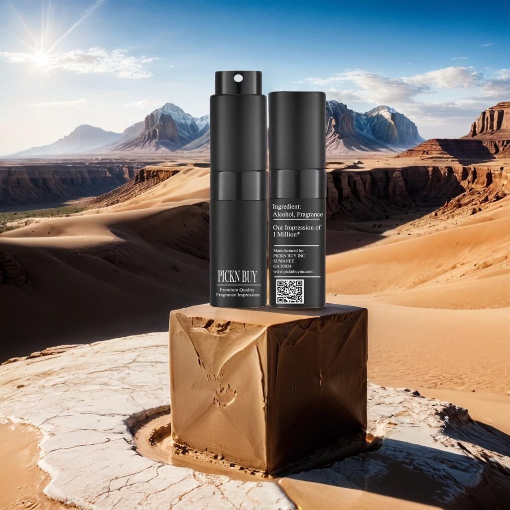 PICKN BUY Luxury Perfume for Women 0.34 Fl oz, Scent Compatible to Blue Sail Perfume, Made in USA, Long-Lasting Spray Comes in Refilable Bottle