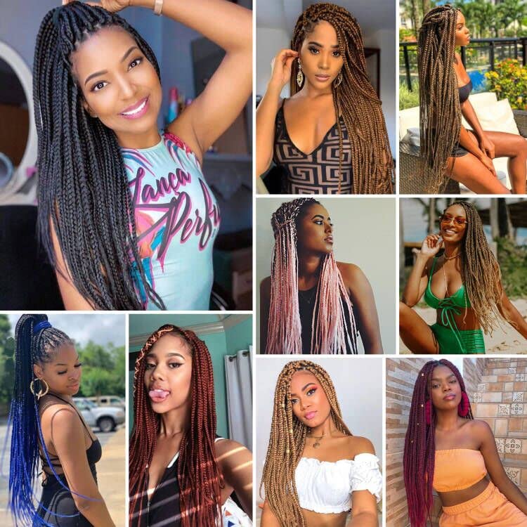 BEFUNNY Ombre Red Braiding Hair Pre Stretched, 8 Packs/Lot 24 Inch Pressional Prestretched Braiding Hair, Yaki Texture Synthetic Hair Extensions For Human Crochet Braids, Itch Free(24", T1B/Burgundy#)
