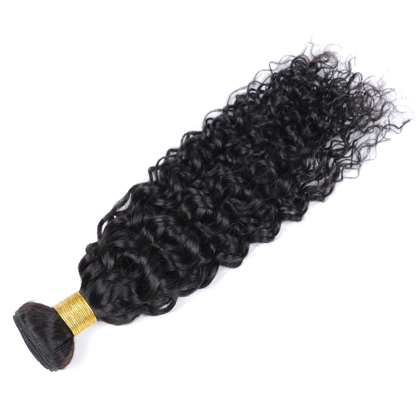 Viyaviya Brazilian Human Hair Bundles Water Wave Bundles Wet and Wavy Human Hair Weave Bundles Brazilian Curly Hair Bundles Extensions Water Wave Bundles 26 Inch Natural Color for Black Women
