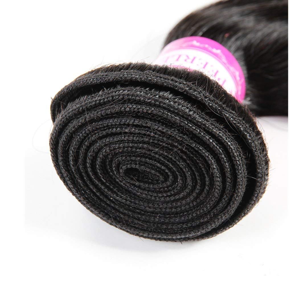 Odir Body Wave Human Hair One Bundles 20 Inch Unprocessed 10A Brazilian Body Wave Virgin Hair 1 Bundle Remy Hair Extensions 100g/Bundle Natural Color