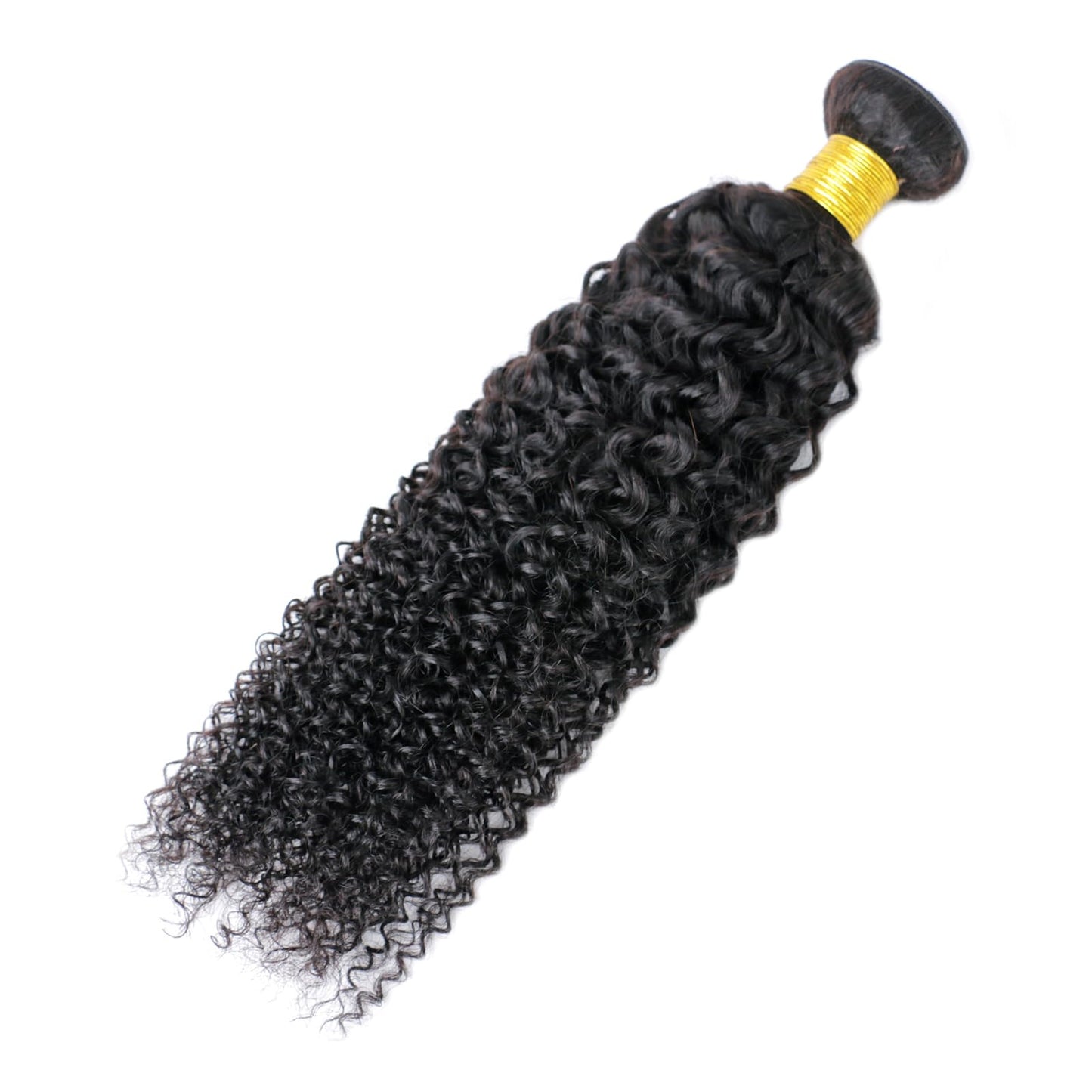 Viyaviya Hair Kinky Curly Extension Virgin Human Weaving 1 Bundles 100% Weaves 10A Brazilian 14 Inch Unprocessed Weft Extensions Natural Black Color