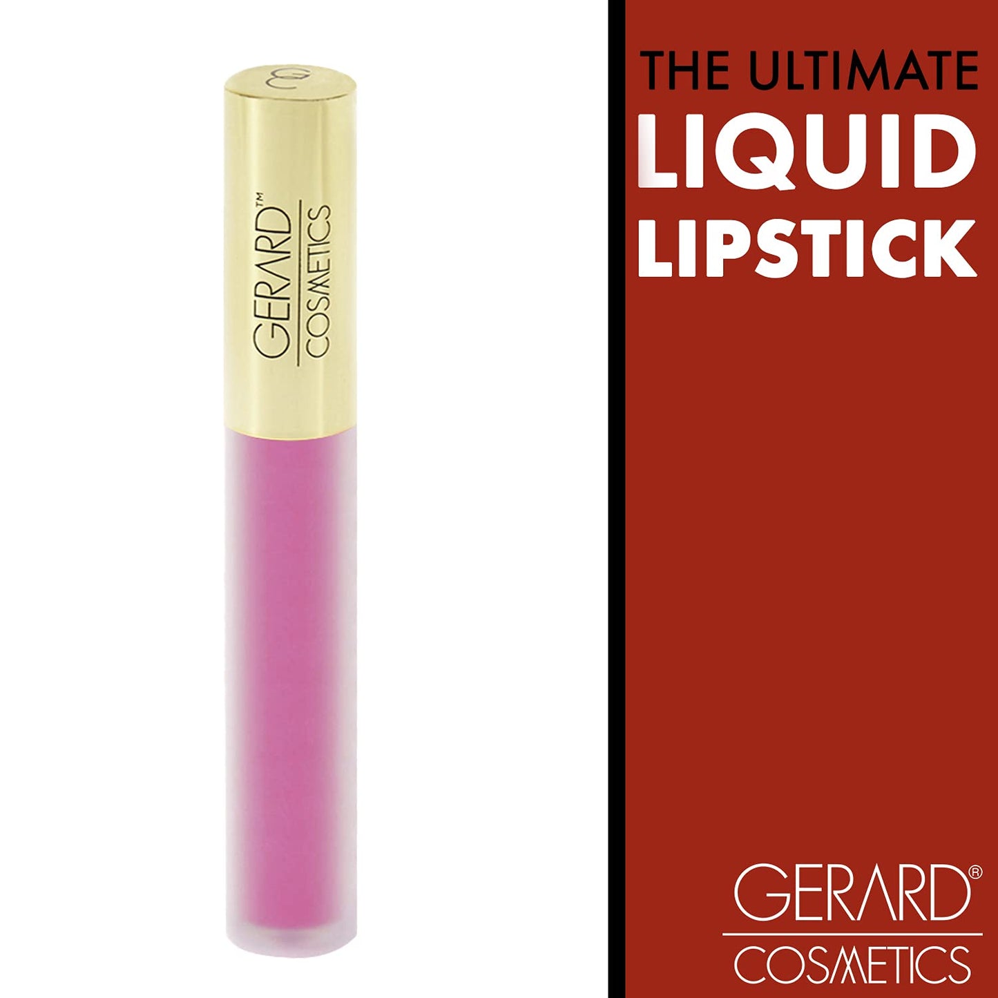 Gerard Cosmetics HydraMatte Liquid Lipstick Summer Lovin, Hot Pink Lipstick with Matte Finish, Long Lasting and Non Drying, Super Pigmented Fully Opaque Lip Color