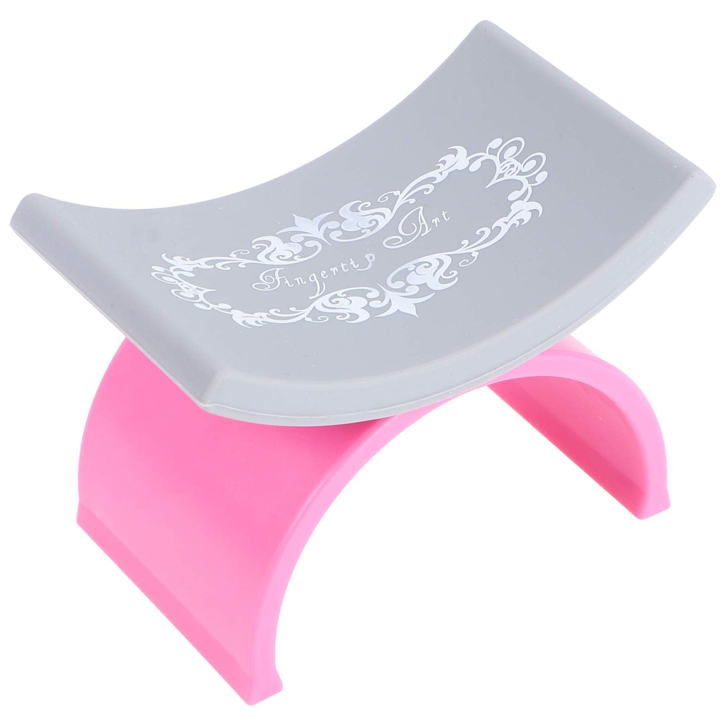Beaupretty Nail Arm Rest,Manicure Hand Pillow U Shape Cushion Pillow Professional Nail Rest Cushion Table Desk Station Manicure Tool,Pink