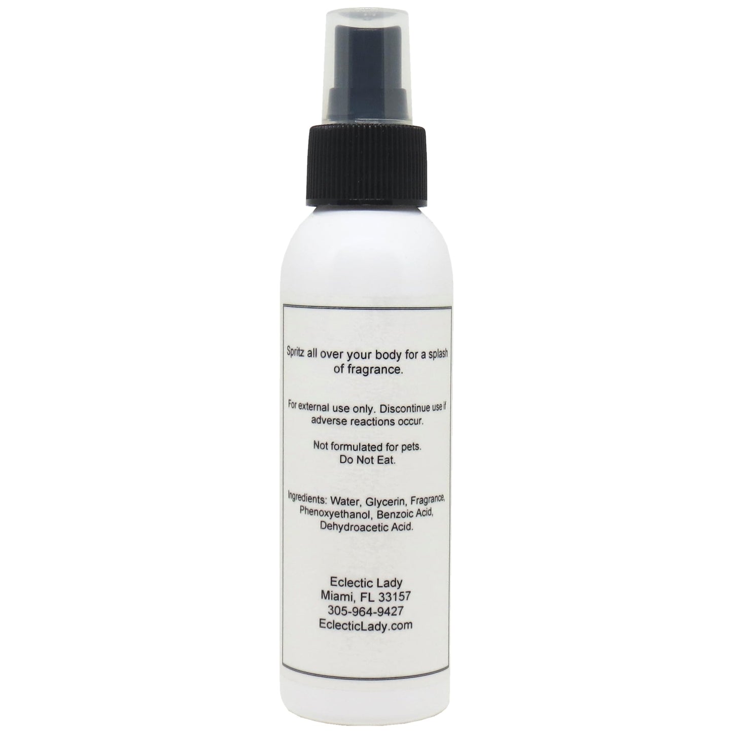 Eclectic Lady Red Hot Cinnamon Body Spray, Double Strength, 8 ounces, Body Mist for Women with Clean, Light & Gentle Fragrance, Cologne with Soft, Subtle Aroma For Daily Use