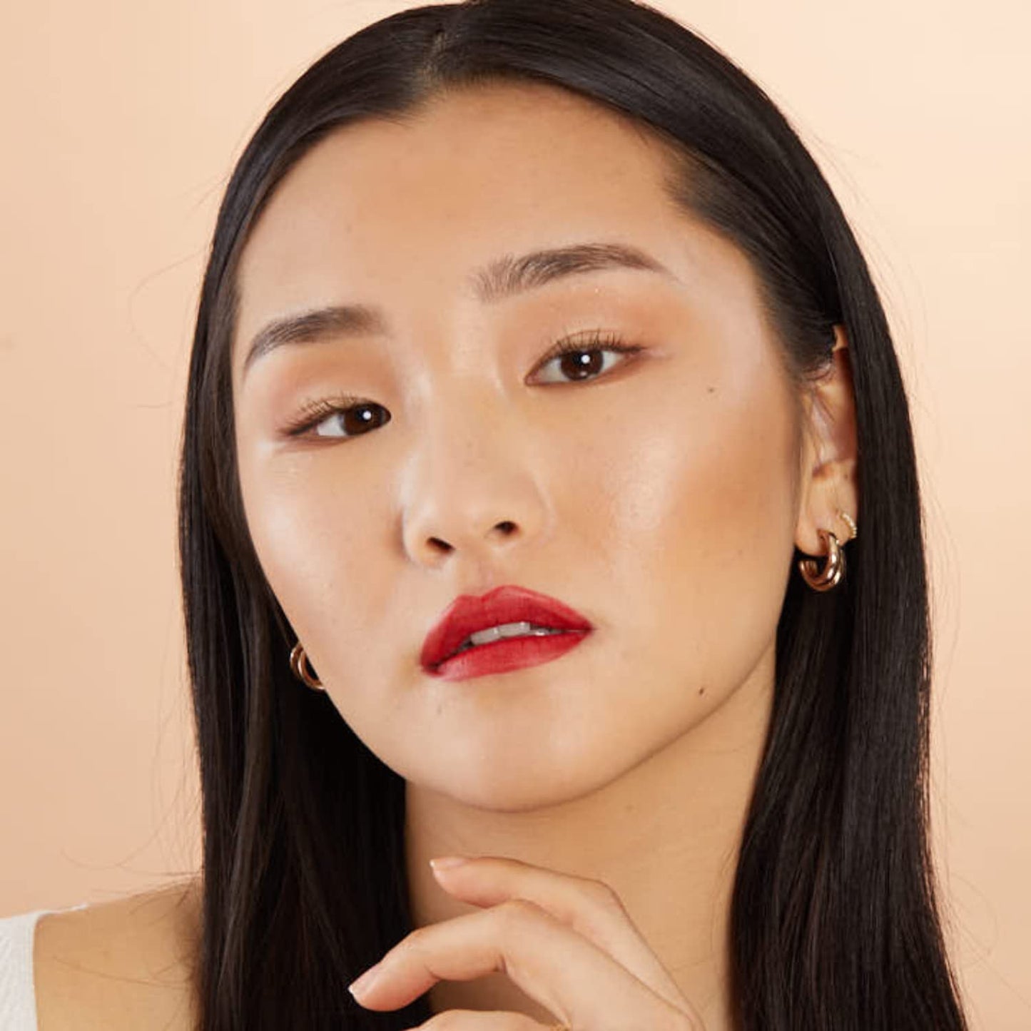 Bossy Cosmetics Matte, Long Lasting, Hydrating Vegan Lipstick with Vitamin E and Watermelon Seed Oil (Unstoppable - Orange Red Color)