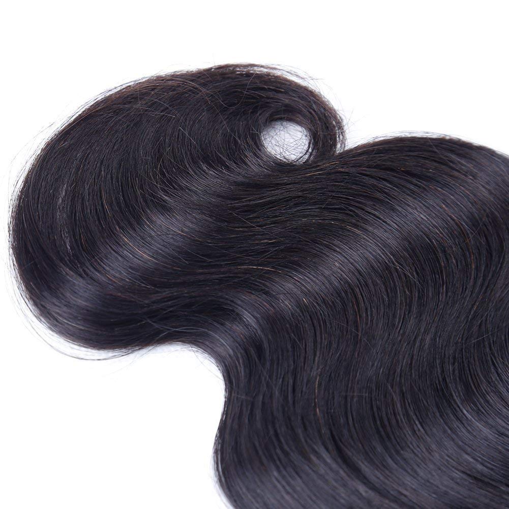 Odir Body Wave Human Hair One Bundles 20 Inch Unprocessed 10A Brazilian Body Wave Virgin Hair 1 Bundle Remy Hair Extensions 100g/Bundle Natural Color