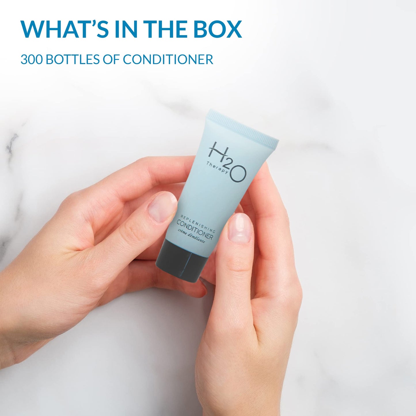 H2O Therapy Conditioner, Travel Size Hotel Hospitality, 0.85 oz (Case of 300)