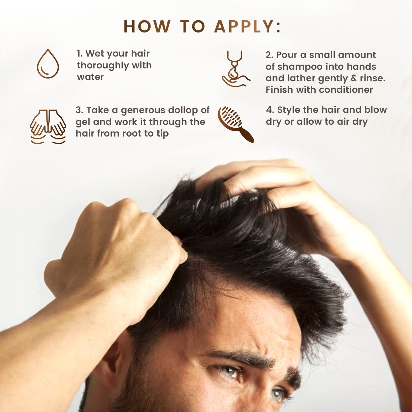 Scalp Rescue Styling Gel, Organic Unisex Formula Controls Frizz and Fly Away Hair, Curly Hair Community Favorite Gives Flexible Natural Hold, Fights Humidity, Alcohol Free & Water Based | 8.8 Fl Oz