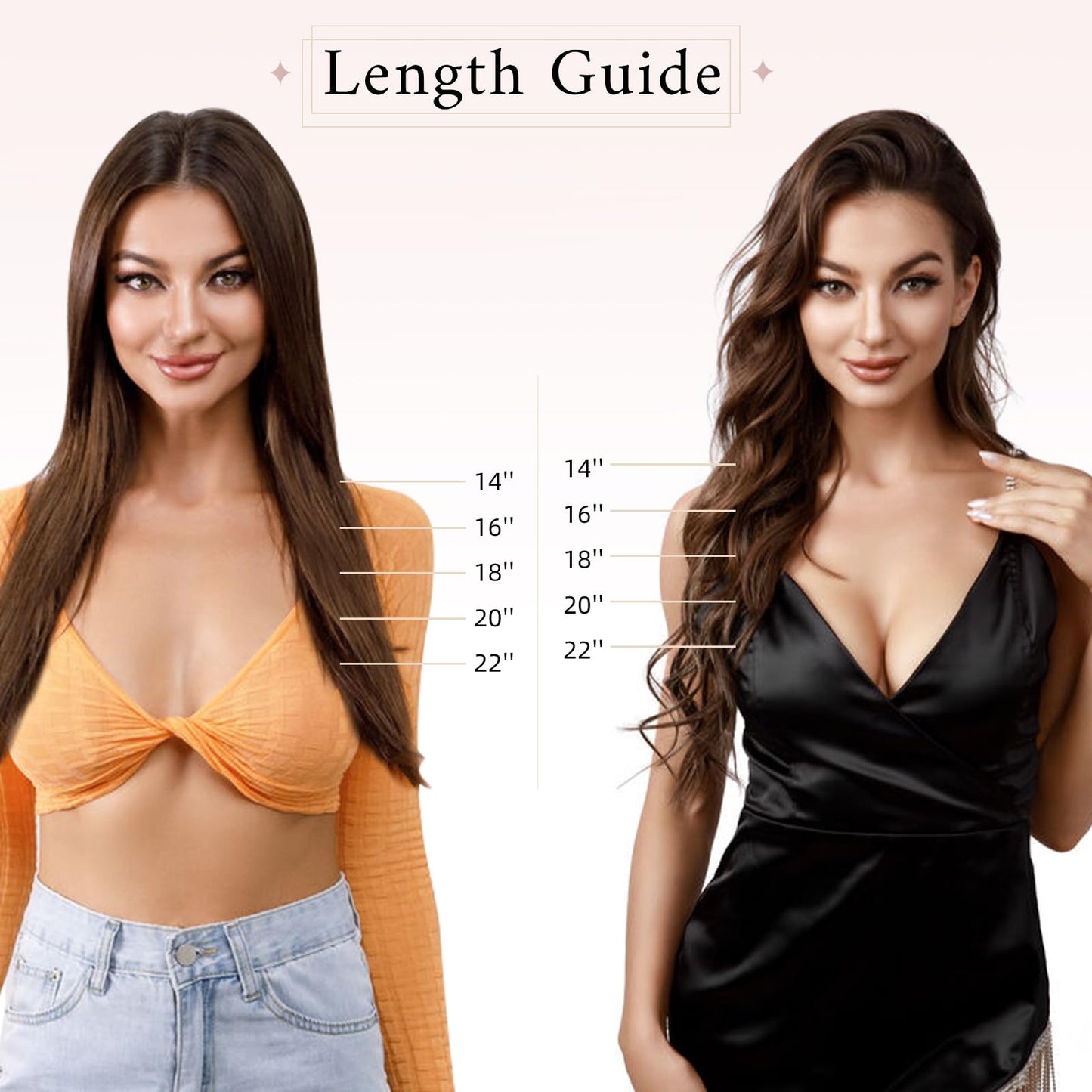 SEGO One Piece Clip in Extensions, 5 Clips Real Human Hair Extensions, Long Straight, 10 inches, #06 Light Brown