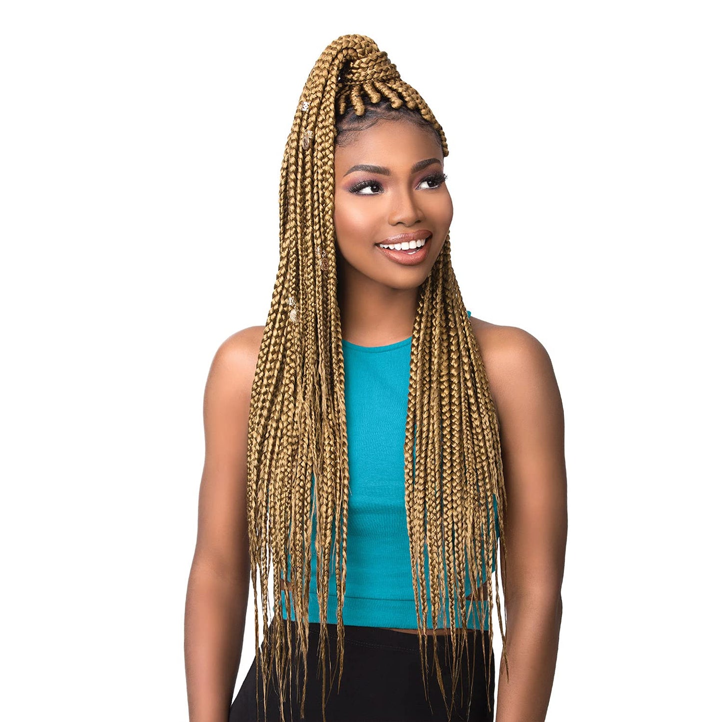 XPRESSION Sensationnel Synthetic Hair Braids 3X Ruwa Pre-Stretched Braid 24" (3 Packs, M44)