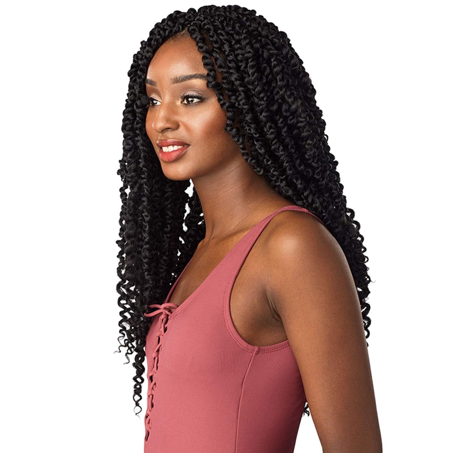 MULTI PACK DEALS! Sensationnel Crochet Braids Lulutress Passion Twist 18" (5-PACK, T1B/BG)