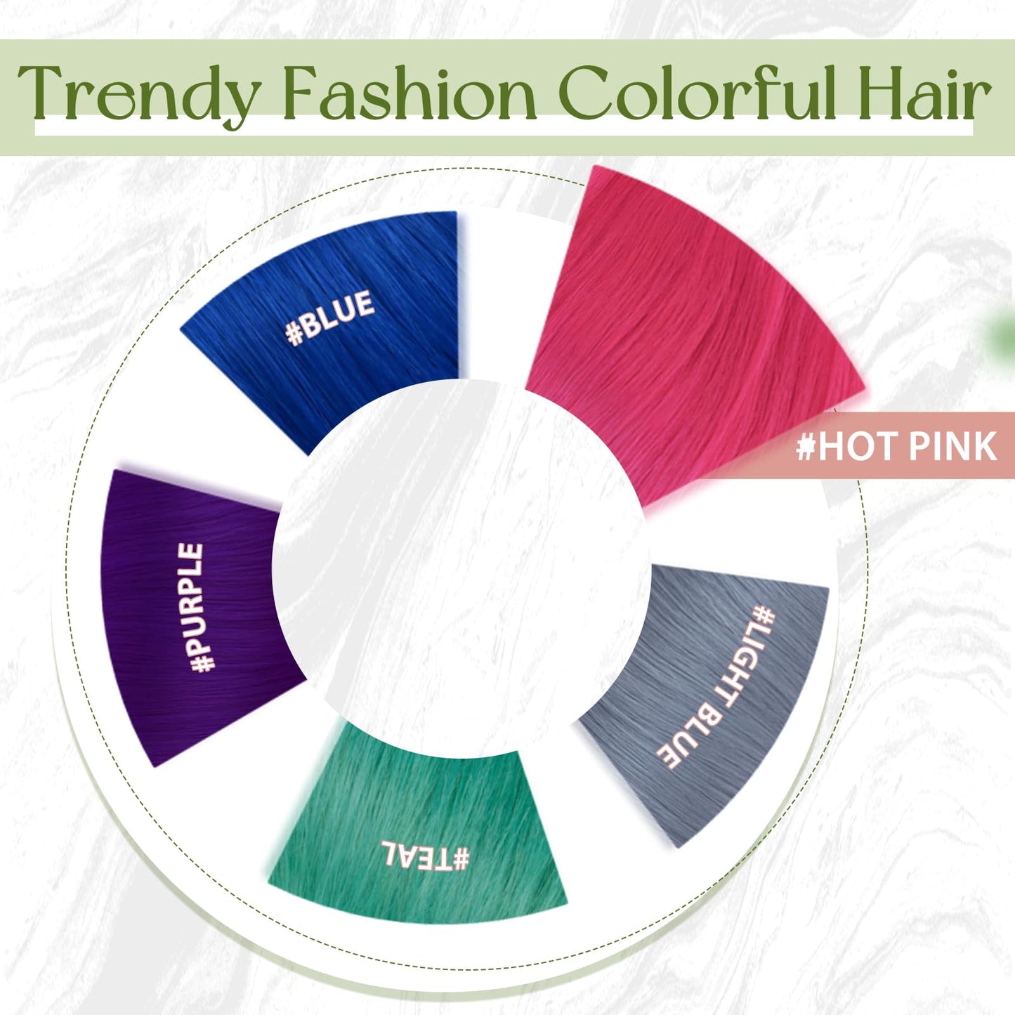 RUNATURE Micro Link Hair Extensions 16 Inch Straight Hot Pink Human Hair 25g 25s